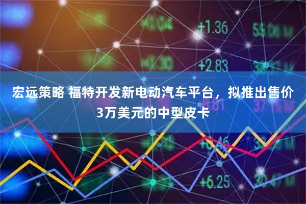 宏远策略 福特开发新电动汽车平台，拟推出售价3万美元的中型皮卡